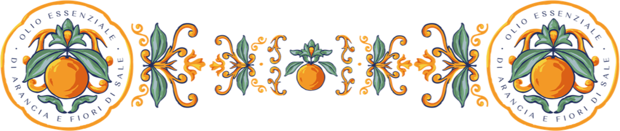 Olio essenziale di arancia e fiori di sale